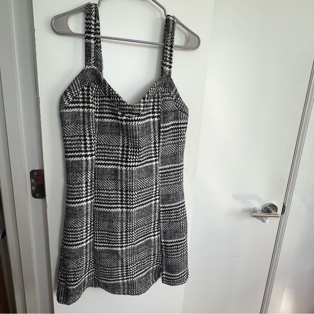 Houndstooth Dress